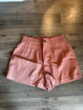 Madewell High-Waist Shorts in Dusty Rose, size 4